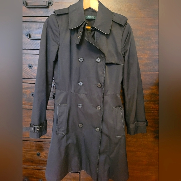 Ralph Lauren Jackets & Blazers - Ralph Lauren Rain Coat, Size XS, Black